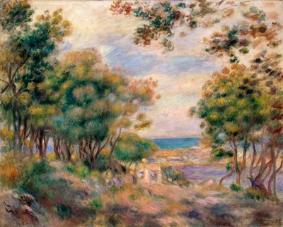 Maisema Beaulieussa, 1899. tekijältä Pierre Auguste Renoir