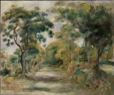 Maisema keskipäivällä, 1900 tekijältä Pierre Auguste Renoir