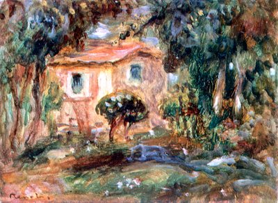 Maisema, Le Cannet, 1902 tekijältä Pierre Auguste Renoir
