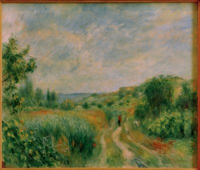 Maisema lähellä Essoyes tekijältä Pierre-Auguste Renoir