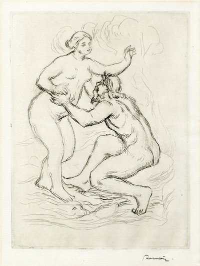 Le Fleuve Scamandre (Scamander-joki) tekijältä Pierre Auguste Renoir