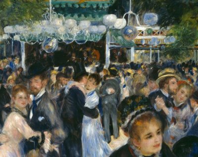 Le Moulin de la Galette tekijältä Pierre Auguste Renoir