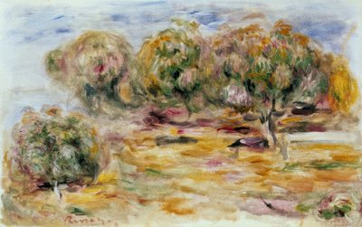 Le jardin des Collettes tekijältä Pierre Auguste Renoir