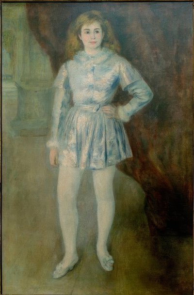 Sivu. Madame Henriot pukeutuneena tekijältä Pierre Auguste Renoir