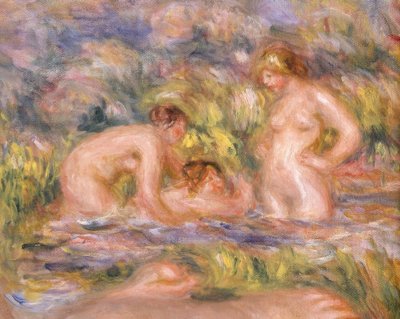 Les baigneuses tekijältä Pierre Auguste Renoir