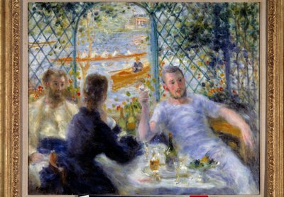 Lounas ravintola Fournaisessa tai soutulounas tekijältä Pierre Auguste Renoir