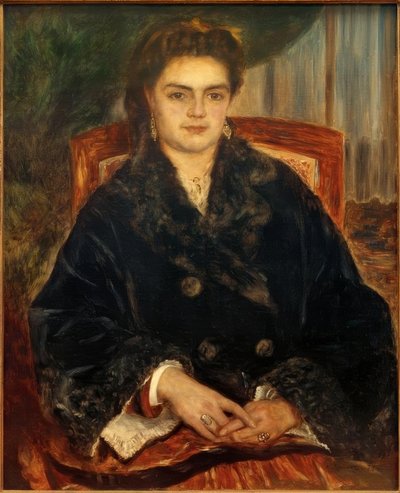 Rouva Edouard Bernier tekijältä Pierre Auguste Renoir
