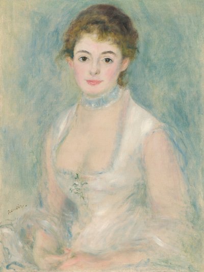 Madame Henriot, c. 1876. tekijältä Pierre Auguste Renoir