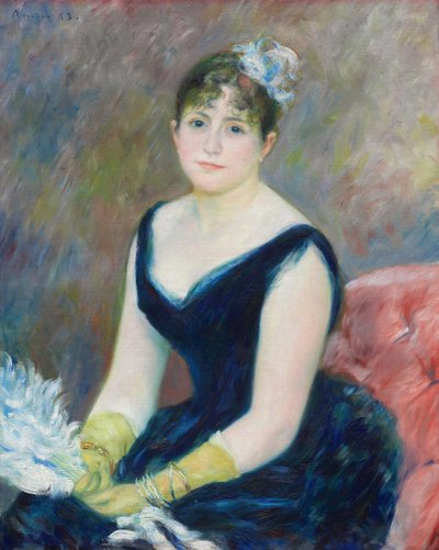 Madame Léon Clapisson, 1883 tekijältä Pierre-Auguste Renoir