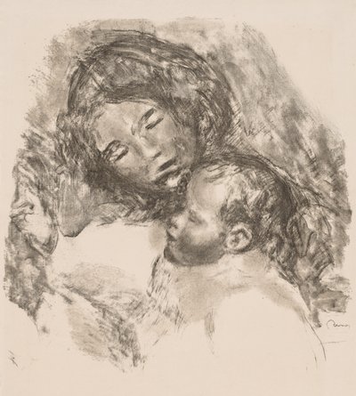 Äitiys tekijältä Pierre Auguste Renoir