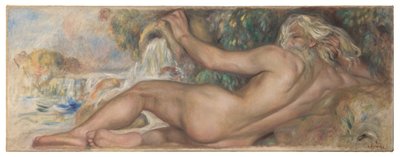 Alaston maisema tai joki tekijältä Pierre-Auguste Renoir