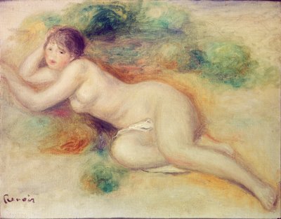 Alaston tyttöhahmo, 1880-1889 tekijältä Pierre-Auguste Renoir