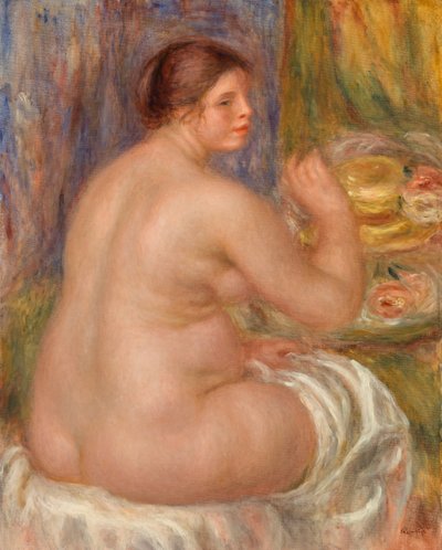 Alaston takaa (Nu de dos) tekijältä Pierre Auguste Renoir