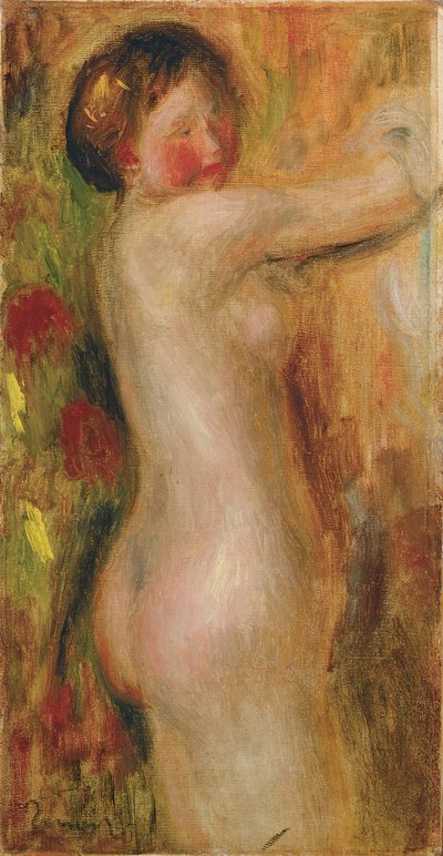 Alaston käsi nostettuna tekijältä Pierre Auguste Renoir