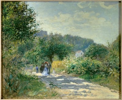 Polku Louveciennesiin tekijältä Pierre Auguste Renoir