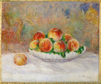 Peches (öljy kankaalle) tekijältä Pierre Auguste Renoir