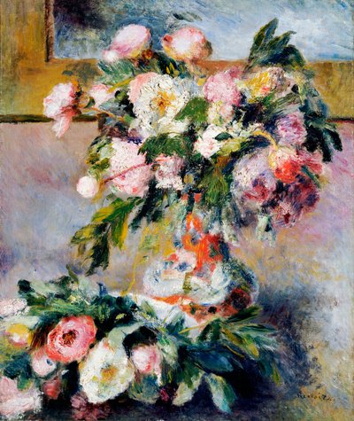 Pionit, 1878 tekijältä Pierre Auguste Renoir