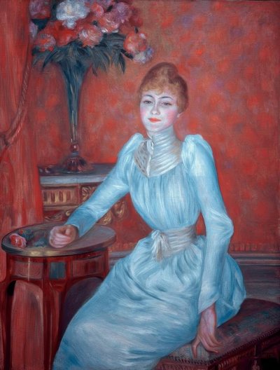Porträt Madame de Bonnières tekijältä Pierre Auguste Renoir