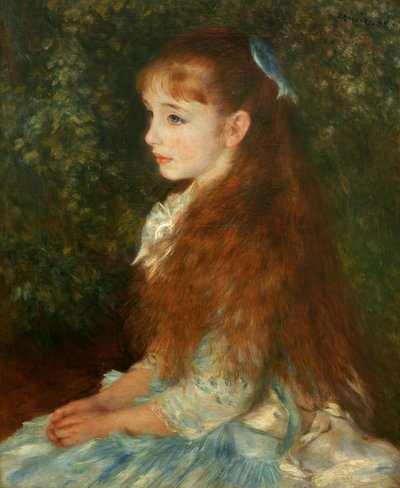 Mademoiselle Irene Cahen d’Anversin muotokuva tekijältä Pierre Auguste Renoir