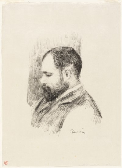 Ambroise Vollardin muotokuva tekijältä Pierre Auguste Renoir