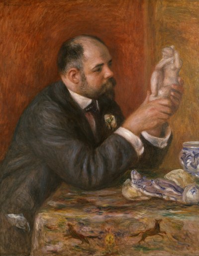 Ambroise Vollardin muotokuva 1865-1939, 1908. tekijältä Pierre Auguste Renoir