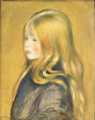 Edmond Renoir Jr.:n muotokuva, 1888 tekijältä Pierre Auguste Renoir