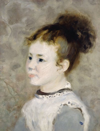 Jeanne Sisleyn muotokuva, 1875 tekijältä Pierre Auguste Renoir
