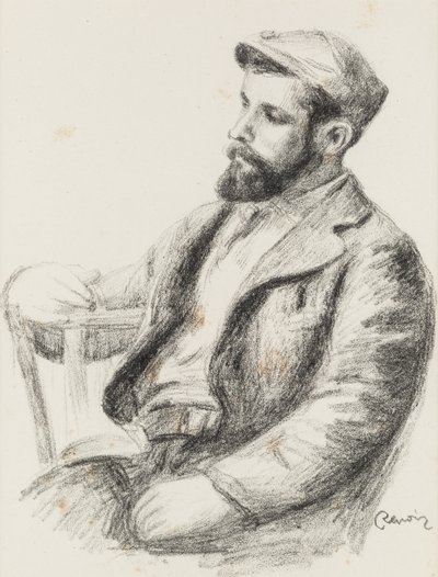 Portrait of Louis Valtat 1869-1952, 1904. tekijältä Pierre Auguste Renoir