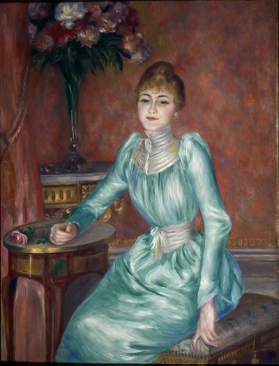 Madame de Bonnieresin muotokuva (öljy kankaalle tekijältä Pierre Auguste Renoir
