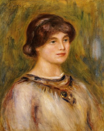 Marie Lestringuezin muotokuva tekijältä Pierre Auguste Renoir