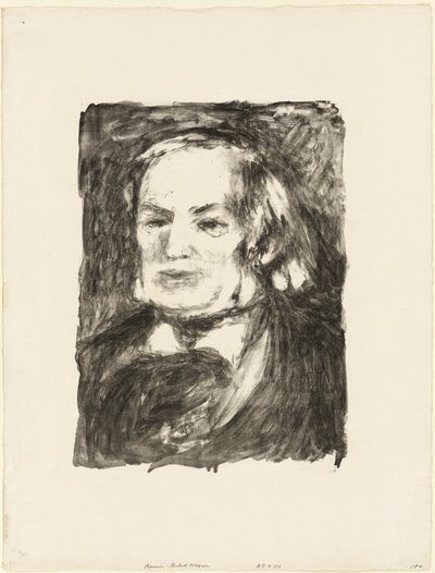 Richard Wagnerin muotokuva tekijältä Pierre Auguste Renoir
