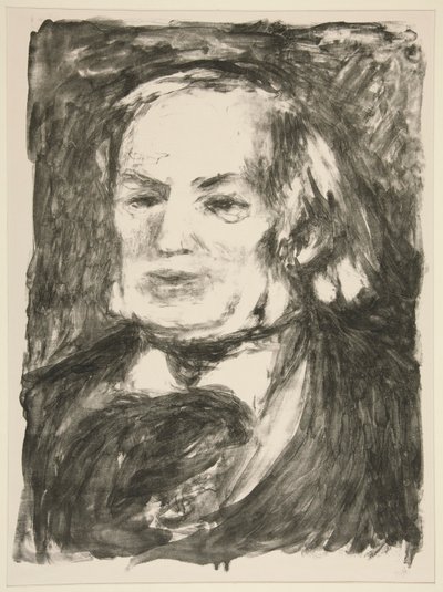 Richard Wagnerin muotokuva tekijältä Pierre Auguste Renoir