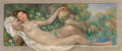 Makaava alaston (La Source) tekijältä Pierre Auguste Renoir