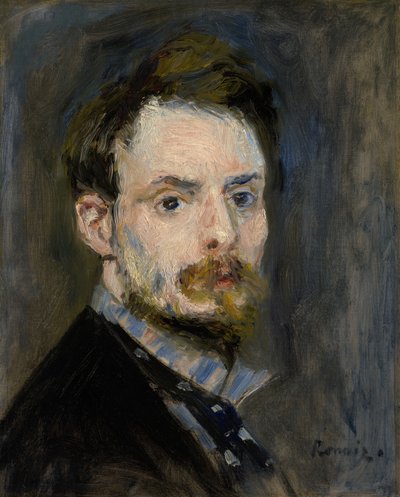 Omakuva, n. 1875 tekijältä Pierre Auguste Renoir