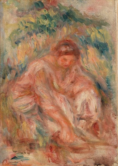 Luonnos naisesta tekijältä Pierre Auguste Renoir
