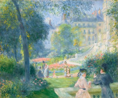 Square de la Trinité tekijältä Pierre Auguste Renoir