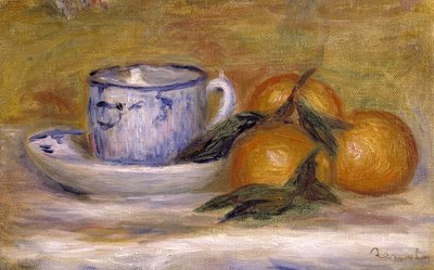 Asetelma, n. 1908 (öljy kankaalle) tekijältä Pierre-Auguste Renoir