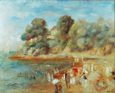 Strand bei Pornic tekijältä Pierre-Auguste Renoir