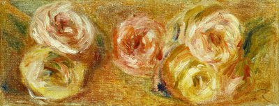 Syrjäytetyt ruusut, n. 1915 tekijältä Pierre Auguste Renoir