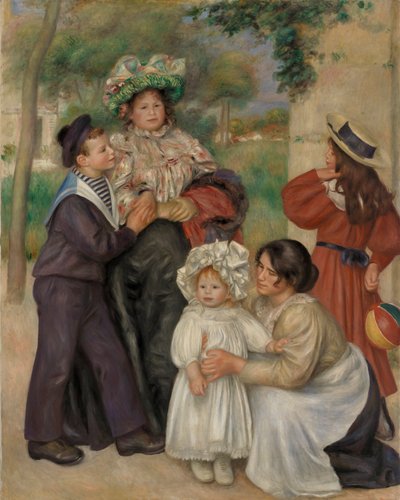 Taiteilijan perhe tekijältä Pierre-Auguste Renoir