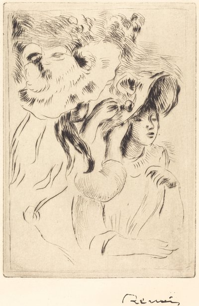 Hattuneula Hattuneula, 1894. tekijältä Pierre Auguste Renoir