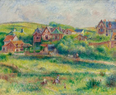 Blanche Piersonin talo, Pourville tekijältä Pierre Auguste Renoir