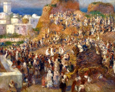 Moskeija tai arabifestivaali, 1881 tekijältä Pierre Auguste Renoir