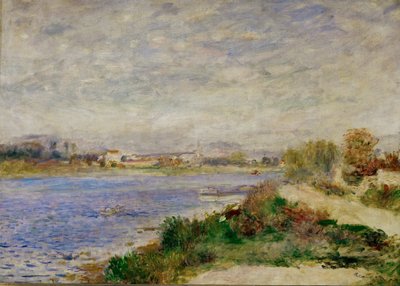 Seine-joki lähellä Argenteuilia (öljy kankaalle) tekijältä Pierre Auguste Renoir