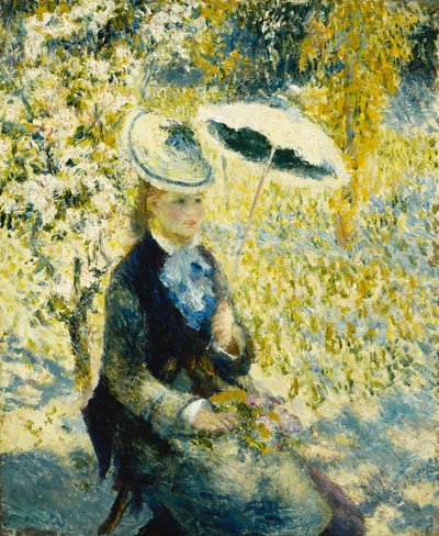Sateenvarjo; "Sateenvarjot, 1878 tekijältä Pierre Auguste Renoir