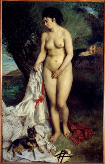 Griffon uimari. Pierre Auguste Renoirin (1841-1919) maalaus tekijältä Pierre Auguste Renoir