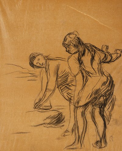 Kaksi tanssijaa; kaksi tanssijaa, tekijältä Pierre Auguste Renoir