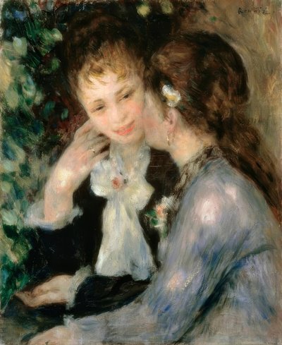 Vertrauliche Gespräche tekijältä Pierre Auguste Renoir