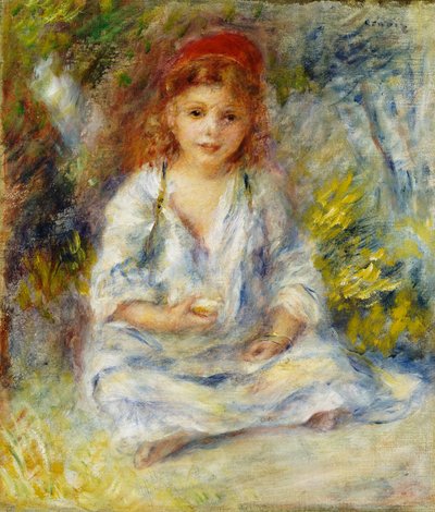 Nuori algerialainen tyttö, n. 1881 tekijältä Pierre Auguste Renoir