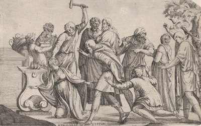 Iphigenian uhri, 1607-61. tekijältä Pierre Biard